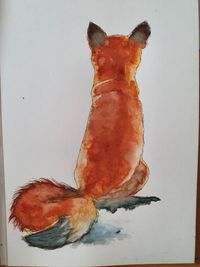 Loose Fox Painting